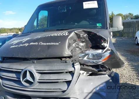 2019 Mercedes-Benz Sprinter 2500 Standard Roof V6 from USA, damaged, VIN WD4PF0CD6KT016545